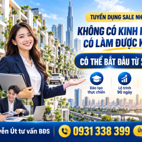 Không Có Kinh Nghiệm Có Làm Sale Nhà Phố Được Không? Lộ Trình Từ Số 0