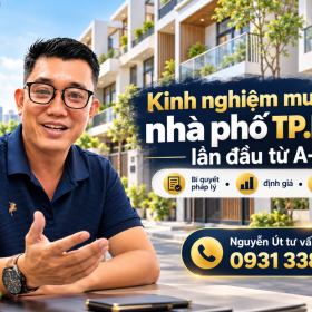 Kinh nghiệm mua nhà phố TP.HCM lần đầu từ A-Z: Cẩm nang toàn tập